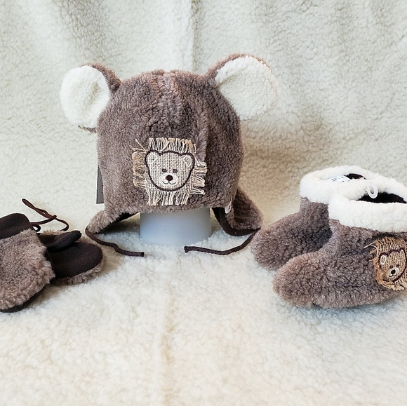 Kids unisex animal winter set - Picture 3 of 8